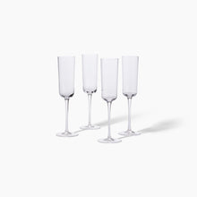Load image into Gallery viewer, Leeway Home | Flute Glass - Set of 4
